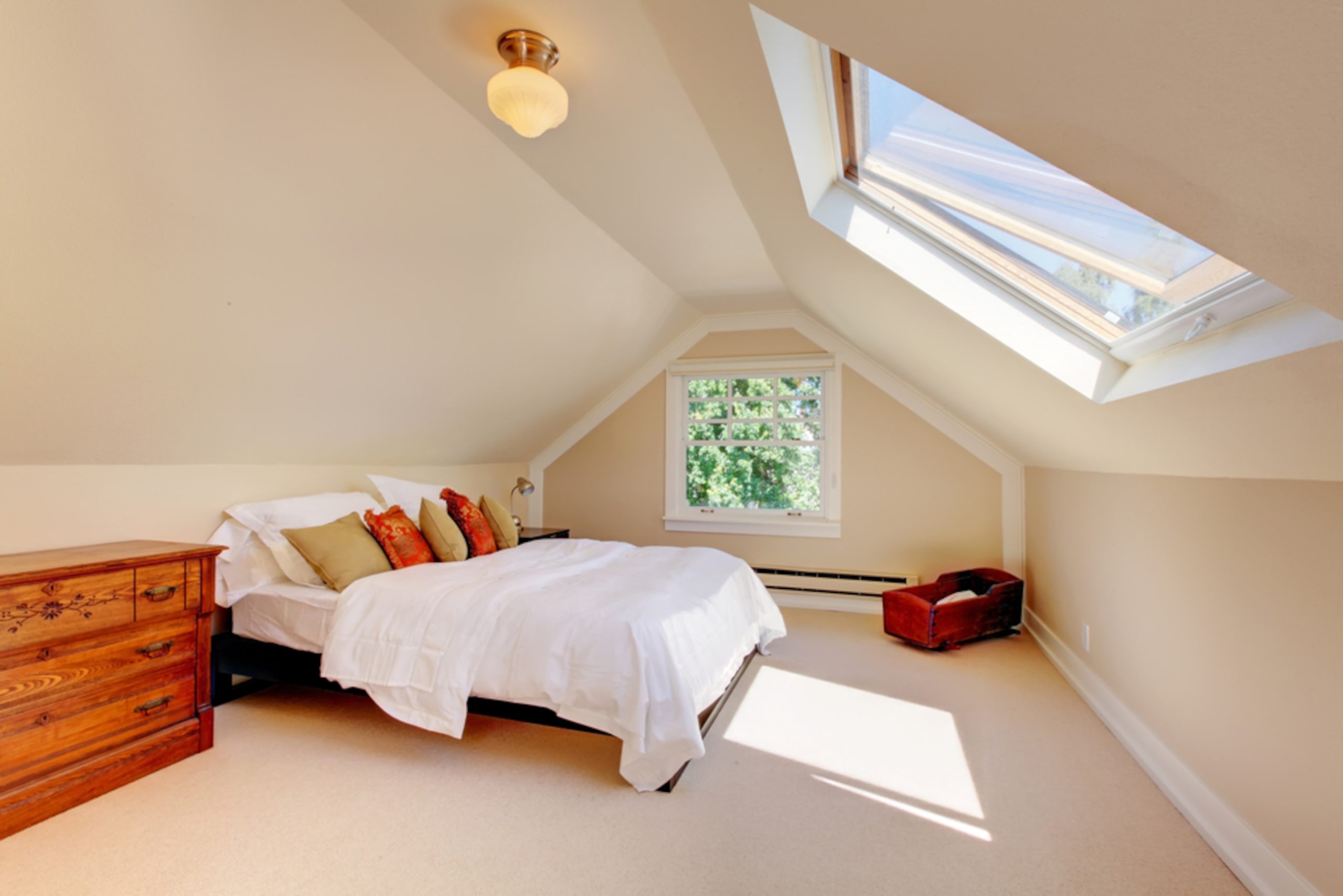 Bedrooms & Skylights