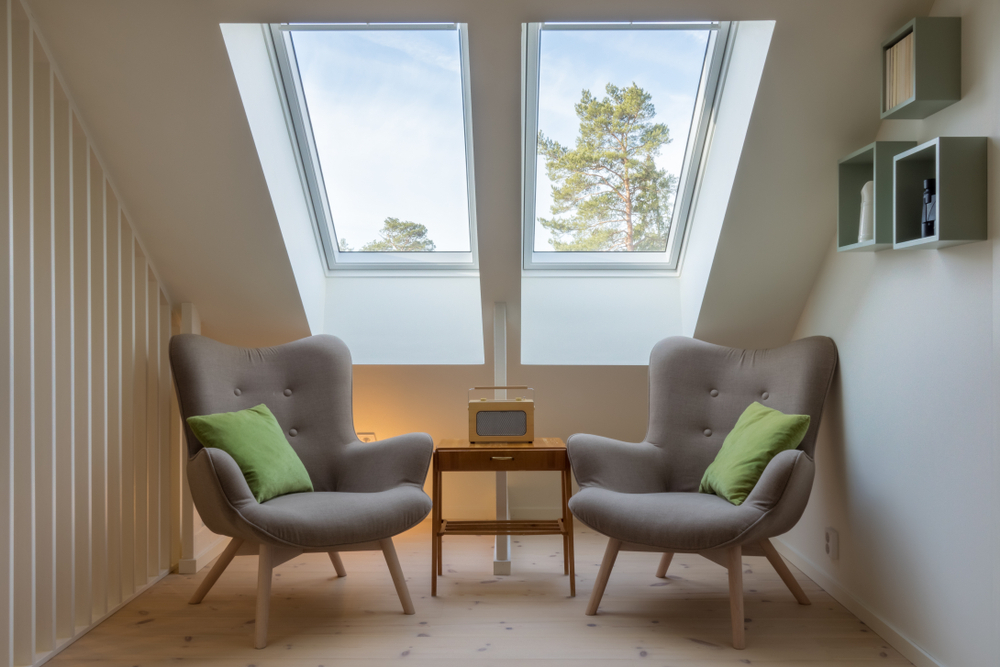 skylight-Attic Room